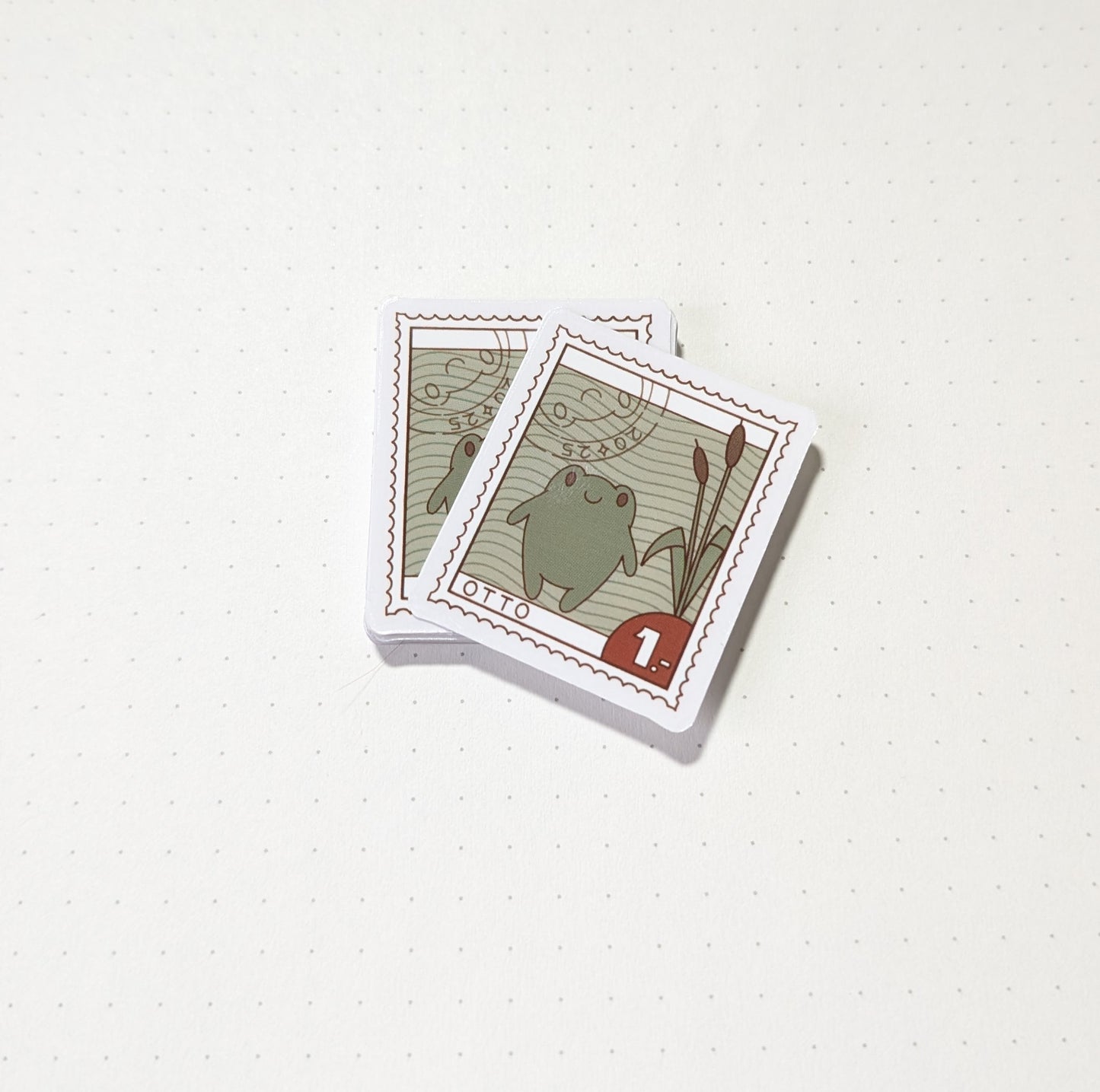Frosch Sticker Set