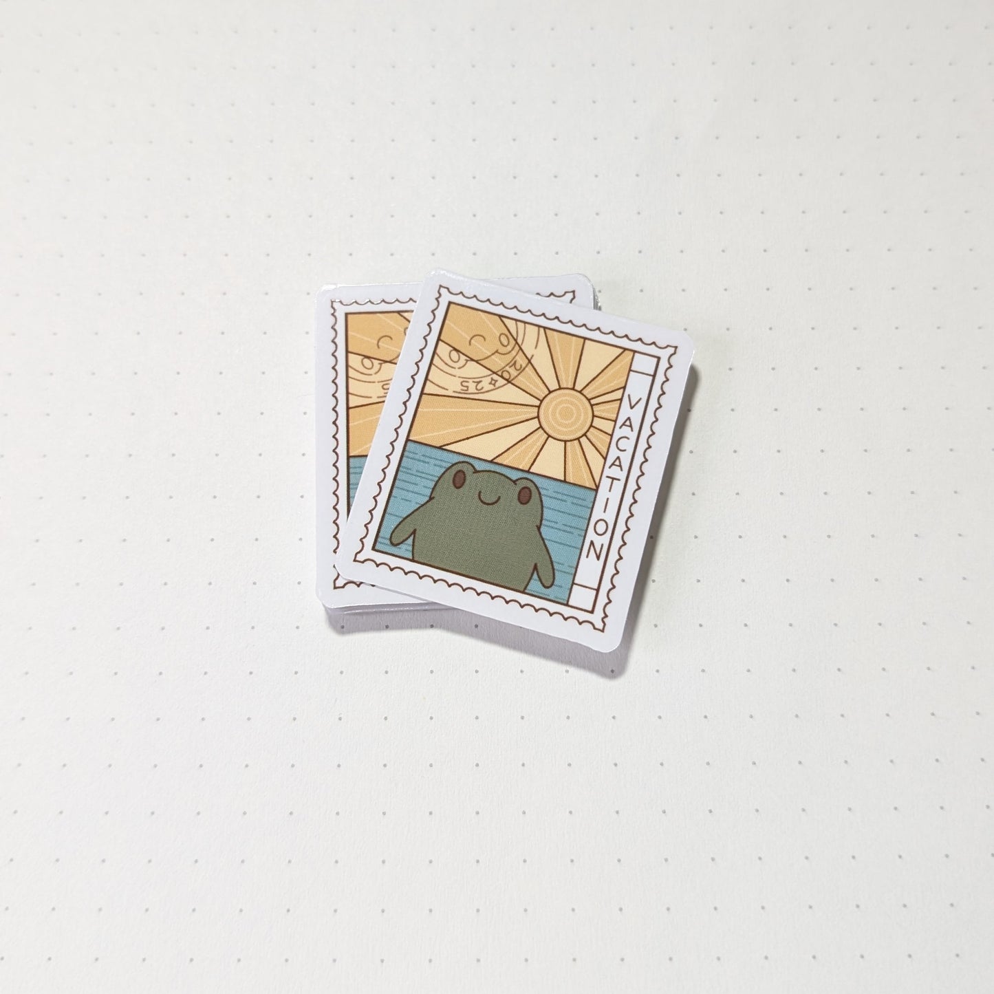 Frosch Sticker Set